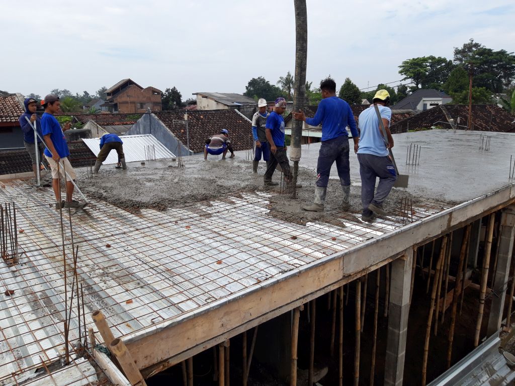 Jasa Bangun Guest House Jogja Pembangunan Guest House Japlaksari Purwomartani Kalasan Progress 20 Februari 2021