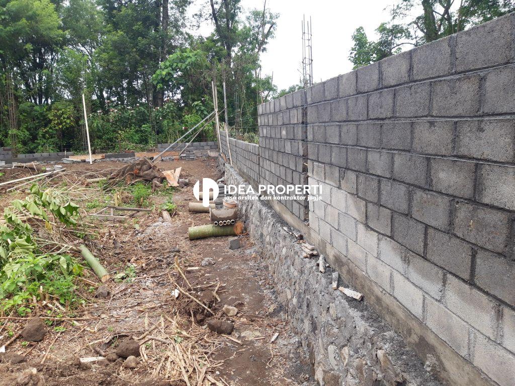 Jasa Kontraktor Jogja Pembangunan Rumah Tinggal Tempelsari Purwomartani Progress 25 Februari 2021